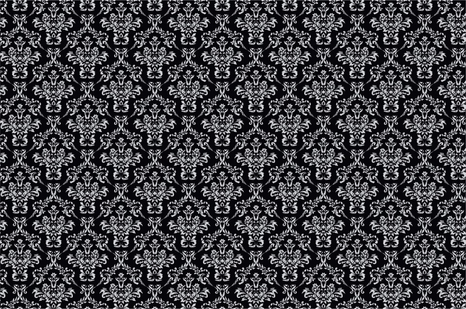 Grey gray damask background. Free illustration for personal and commercial use.