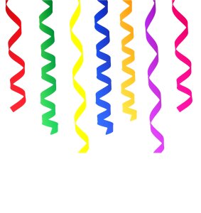 Colourful white background. Free illustration for personal and commercial use.