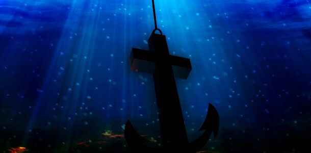 Religion underwater wallpaper. Free illustration for personal and commercial use.