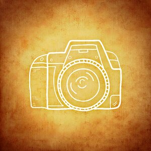 Drawing film camera image. Free illustration for personal and commercial use.