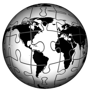 World planet globalization. Free illustration for personal and commercial use.