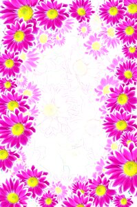 Flowers abstract spring. Free illustration for personal and commercial use.