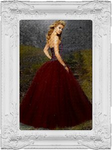 Painting picture frame art. Free illustration for personal and commercial use.