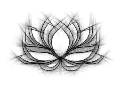 Pencil flower Free illustrations. Free illustration for personal and commercial use.