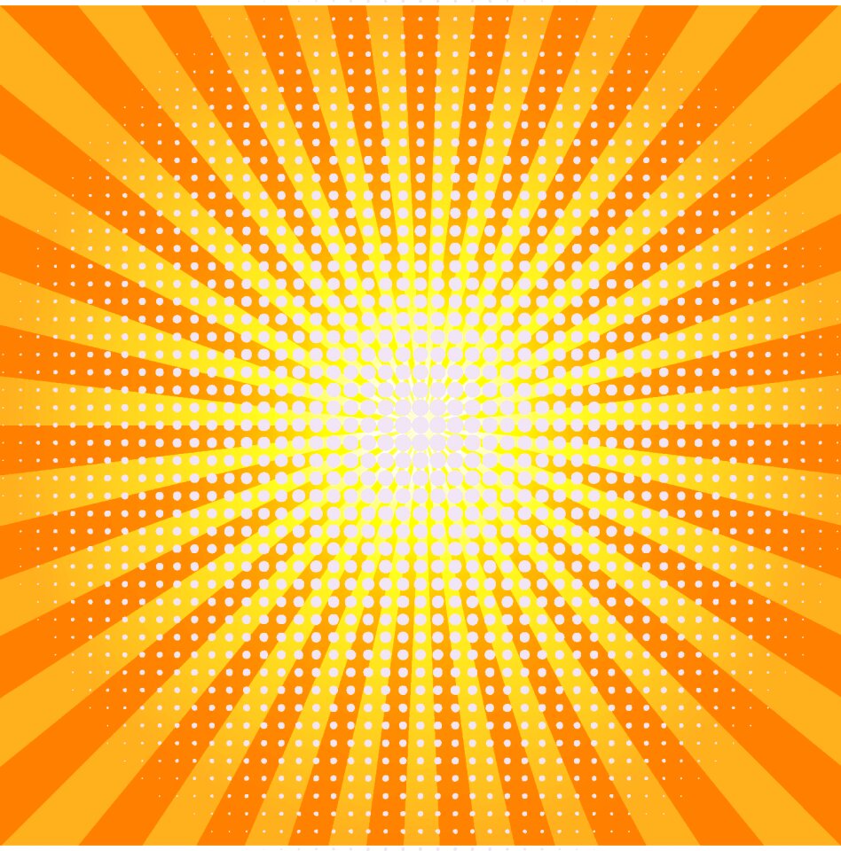 Sunray background orange background. Free illustration for personal and commercial use.