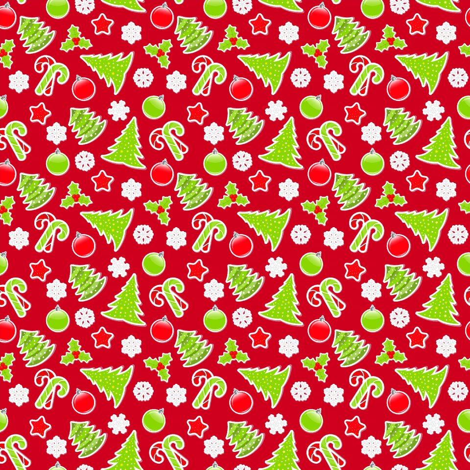 Decoration christmas paper. Free illustration for personal and commercial use.
