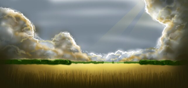 Classic picture cloud. Free illustration for personal and commercial use.