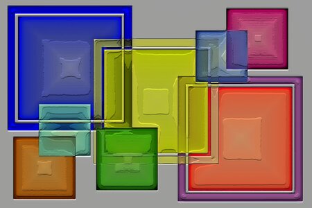 Abstract squares Free illustrations. Free illustration for personal and commercial use.