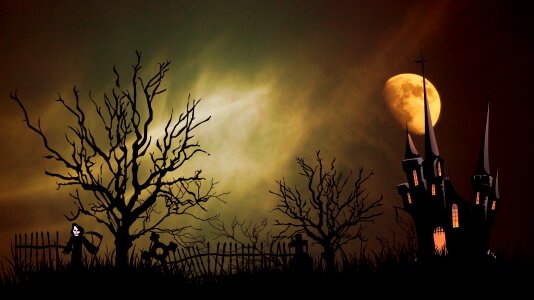 Halloween tombstone mystical. Free illustration for personal and commercial use.