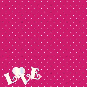 Hearts love valentine. Free illustration for personal and commercial use.