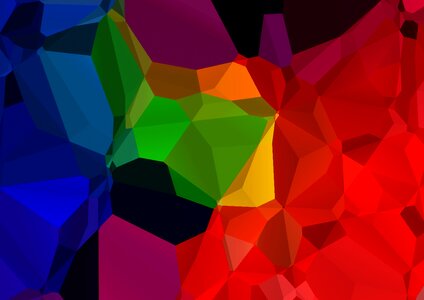 Polygon background pattern. Free illustration for personal and commercial use.