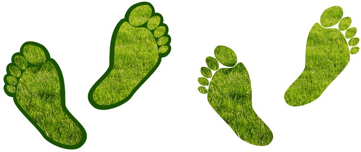 Carbon footprint environment environmental conservation. Free illustration for personal and commercial use.