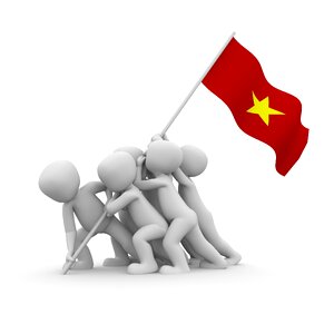 Patriotism vietnam Free illustrations. Free illustration for personal and commercial use.