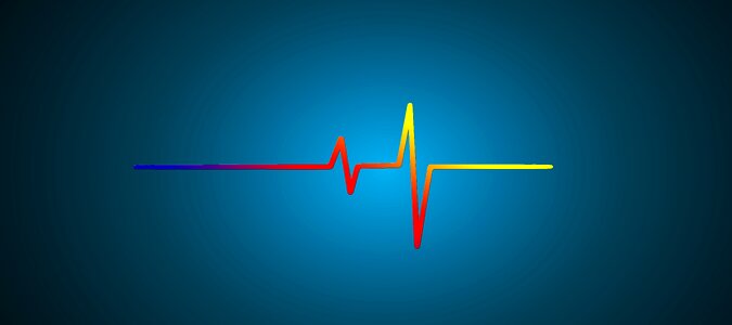 Frequency pulse wave. Free illustration for personal and commercial use.