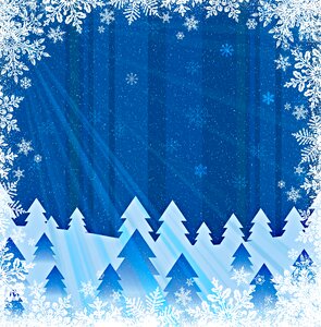 Winter decoration snow. Free illustration for personal and commercial use.