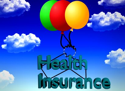 Health insurance health insurance. Free illustration for personal and commercial use.