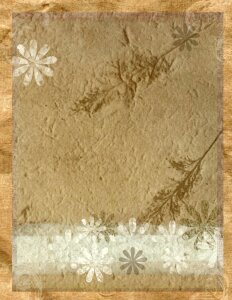 Paper vintage leaves. Free illustration for personal and commercial use.