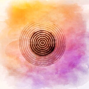Colorful spiral backgrounds. Free illustration for personal and commercial use.