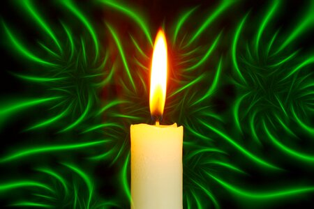 Flame background green. Free illustration for personal and commercial use.