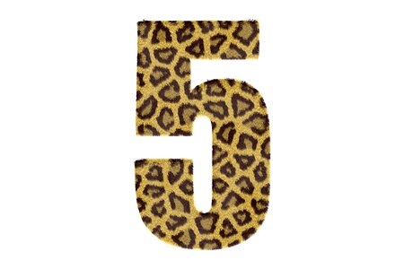Texture leopard text. Free illustration for personal and commercial use.