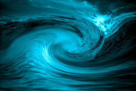 Wet inject wave motion. Free illustration for personal and commercial use.
