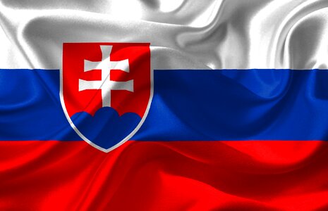 Slovak flag nation nationality. Free illustration for personal and commercial use.
