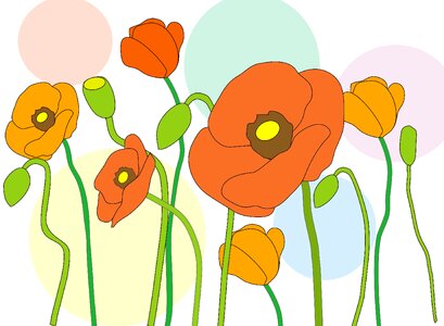 Flowers spring Free illustrations. Free illustration for personal and commercial use.