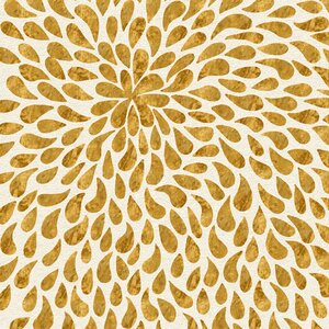 Flower petals gold background. Free illustration for personal and commercial use.