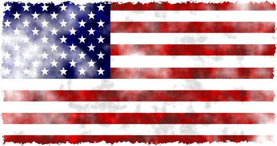 Flag america american. Free illustration for personal and commercial use.