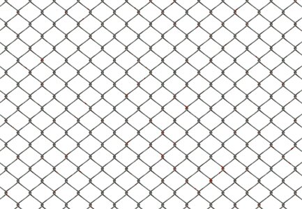 Transparent wire clearance mesh