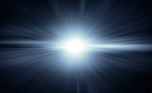 Space phenomenon flash. Free illustration for personal and commercial use.