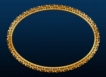 Design ornament oval frame. Free illustration for personal and commercial use.