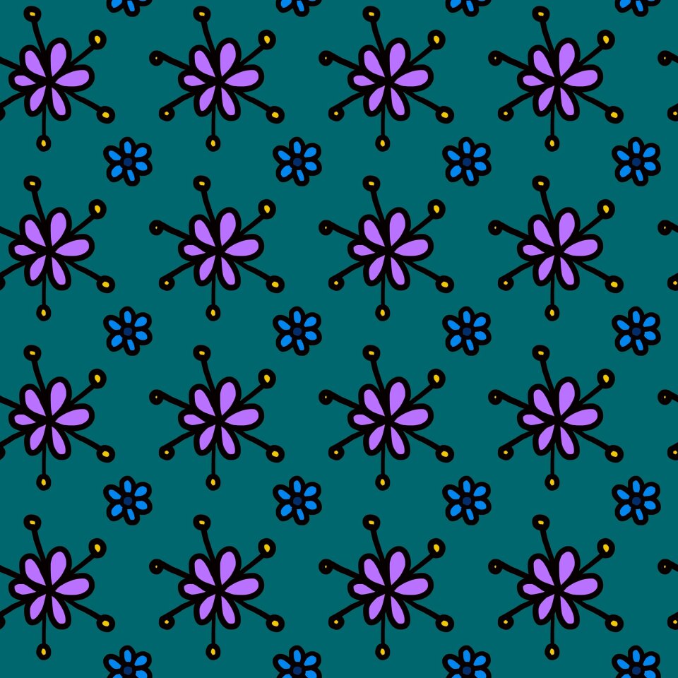 Wallpaper design pattern. Free illustration for personal and commercial use.