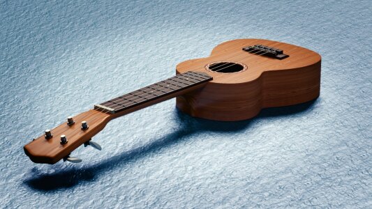 Render acoustic melody. Free illustration for personal and commercial use.