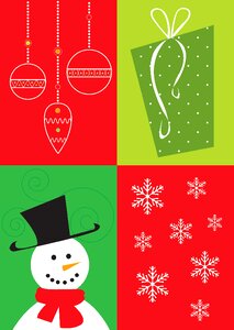 Christmas card greeting Free illustrations. Free illustration for personal and commercial use.