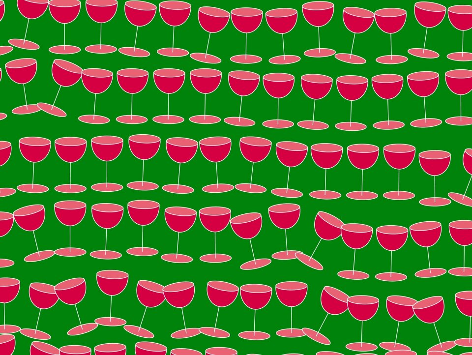Glass red wine alcohol. Free illustration for personal and commercial use.