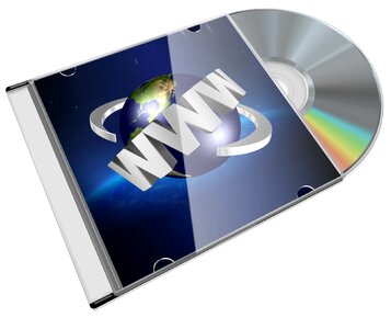 Dvd computer media. Free illustration for personal and commercial use.