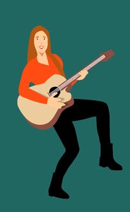 Cartoon character idea acoustic. Free illustration for personal and commercial use.