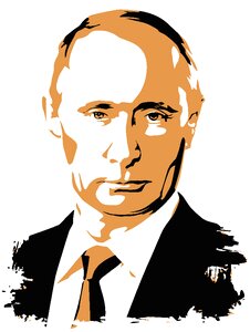 Government policy vladimir putin. Free illustration for personal and commercial use.