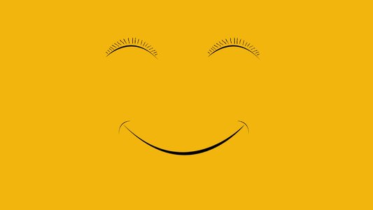 Face smiling healthy. Free illustration for personal and commercial use.