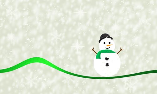 Cold wintry christmas. Free illustration for personal and commercial use.