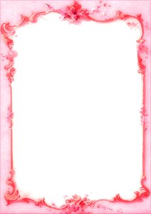 Paper picture frame menu map. Free illustration for personal and commercial use.