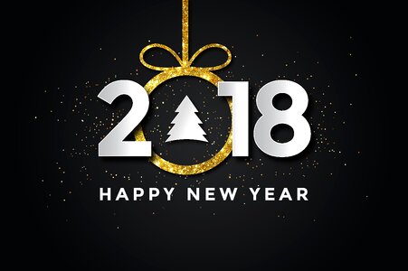 New year celebration. Free illustration for personal and commercial use.