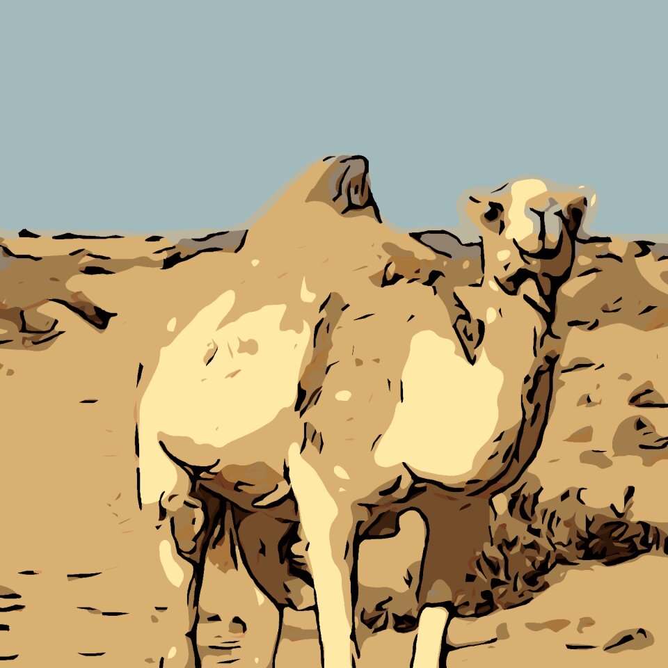 Drawing desert Free illustrations. Free illustration for personal and commercial use.