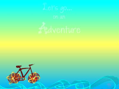 Ocean adventure travel fun. Free illustration for personal and commercial use.