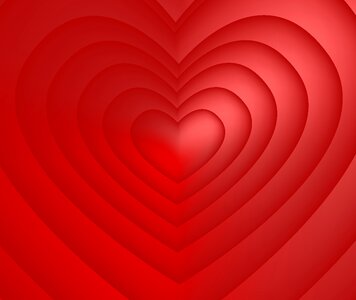 Valentine heart day. Free illustration for personal and commercial use.