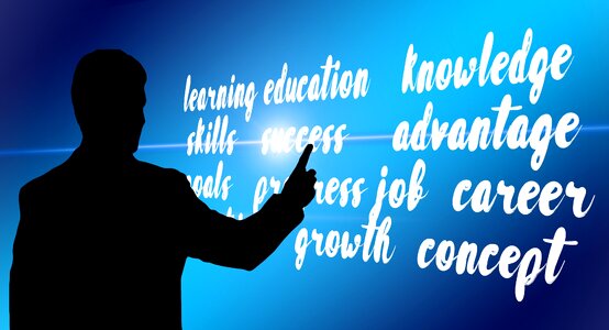 Success knowledge skills. Free illustration for personal and commercial use.