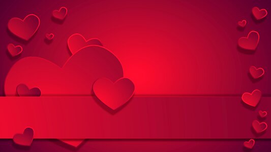 Love valentine red. Free illustration for personal and commercial use.