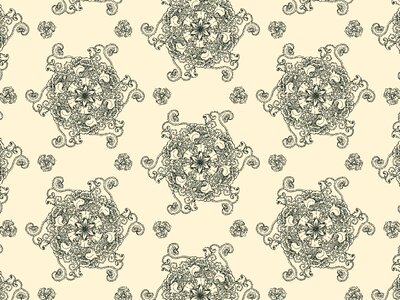 Pattern plant Free illustrations. Free illustration for personal and commercial use.