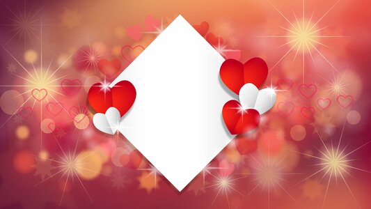 Valentine heart day. Free illustration for personal and commercial use.